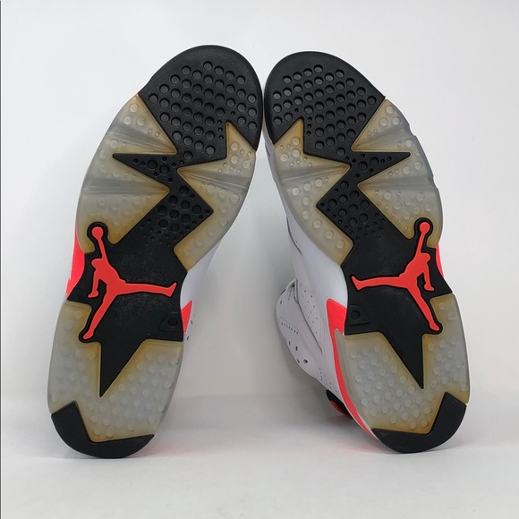 Air Jordan 6 Retro White Infrared 384664-123 Men’s Sneakers - Size 11 main image 5
